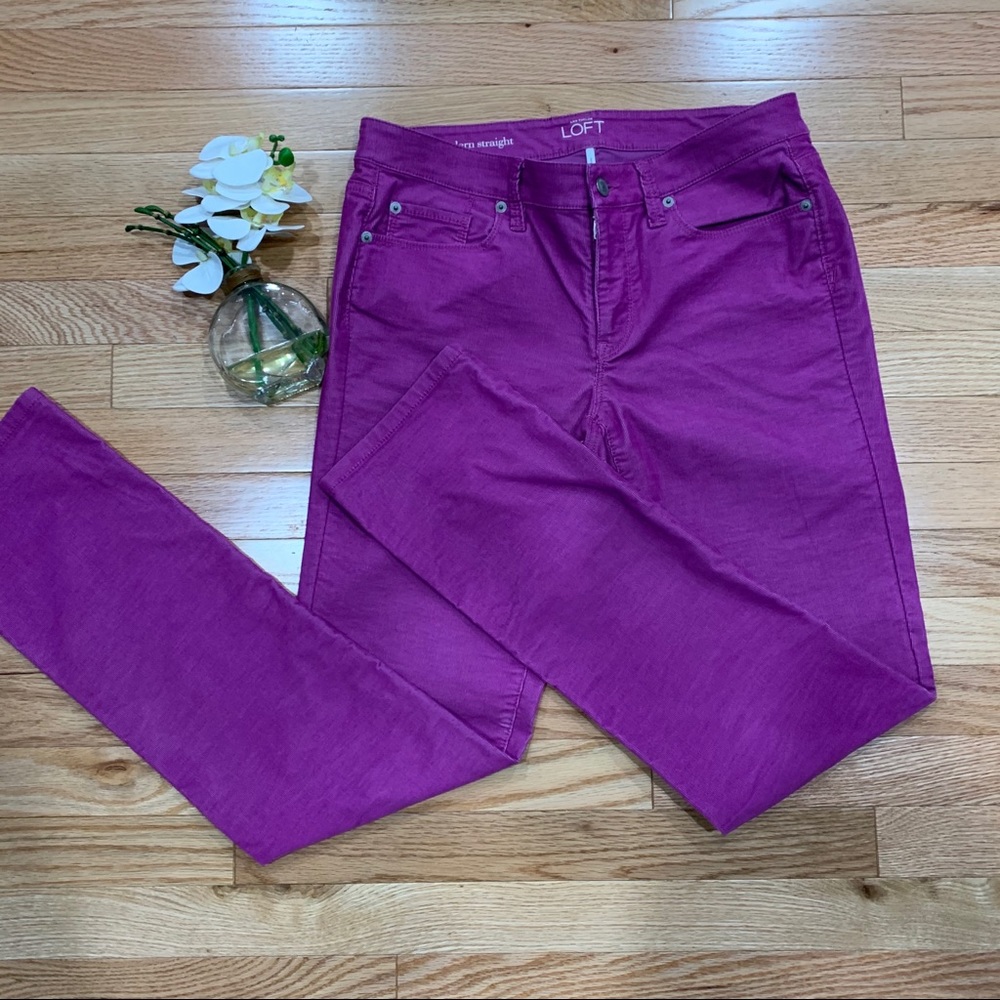 LOFT Women's Purple Pants